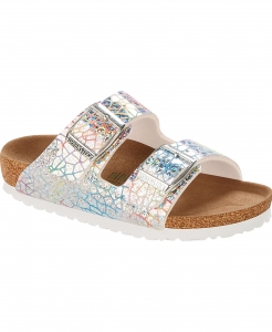 Birkenstock – Arizona MF Flashy Hologram Silver