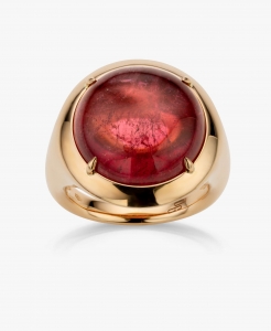 Maison De Greef – Gold ring with red stone