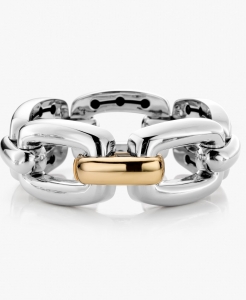 Maison De Greef – Yellow gold and silver bracelet
