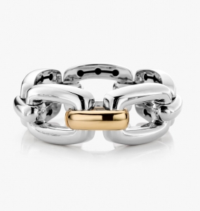 Maison De Greef – Yellow gold and silver bracelet