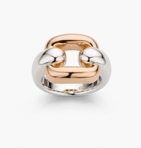 Maison De Greef – Yellow gold and silver ring