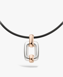 Maison De Greef – Yellow gold and silver necklace