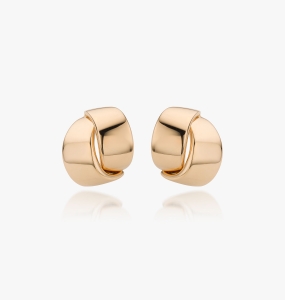Maison De Greef – Rose gold earrings Abbraccio