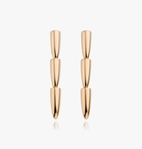 Maison De Greef – Rose gold earrings Calla